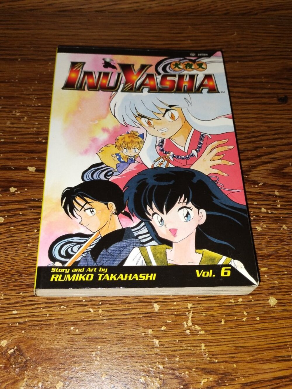 InuYasha Vol. 6 Manga in English by Rumiko Takahashi (Viz Media)